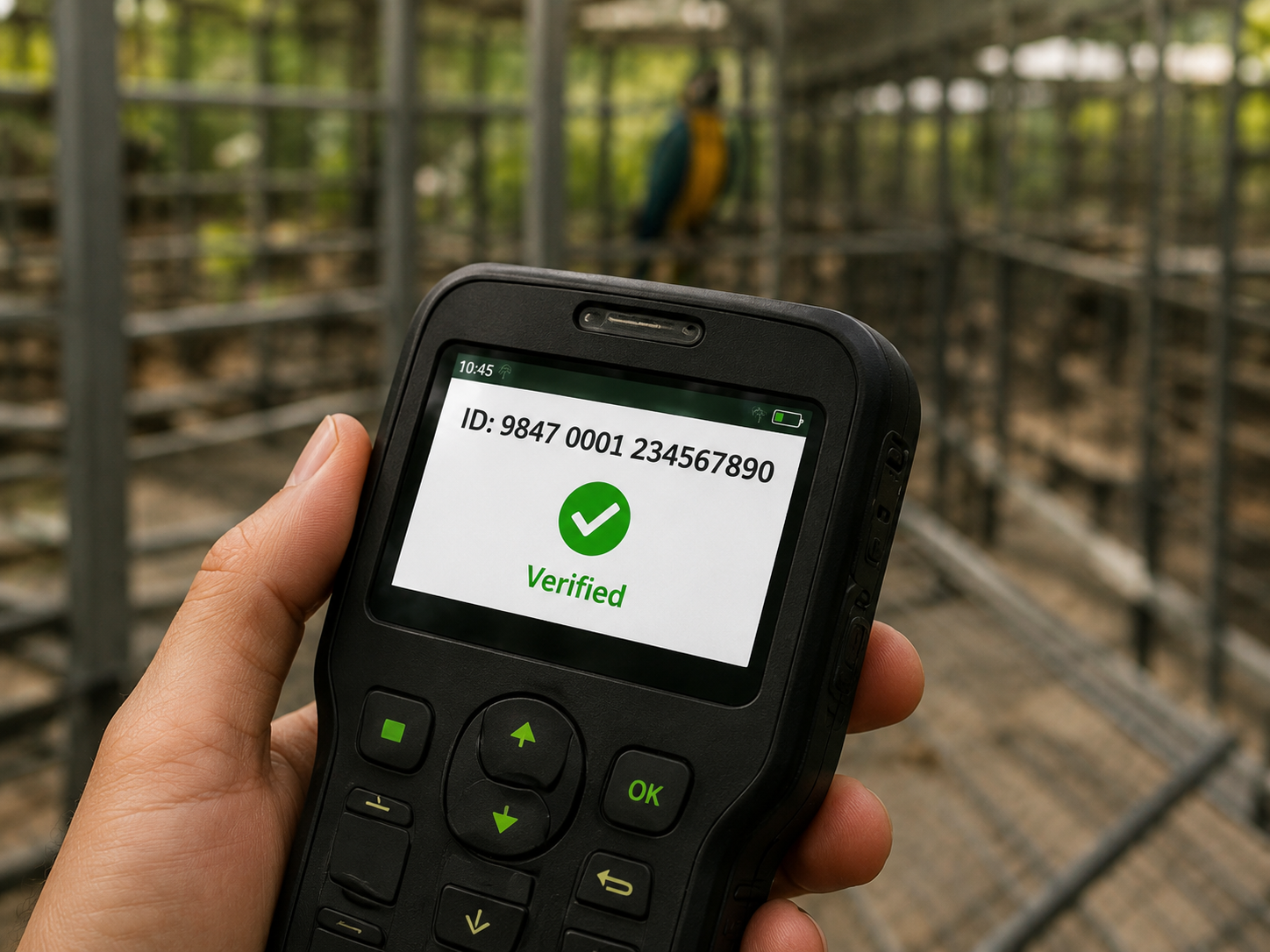 Digital animal identification scanner
